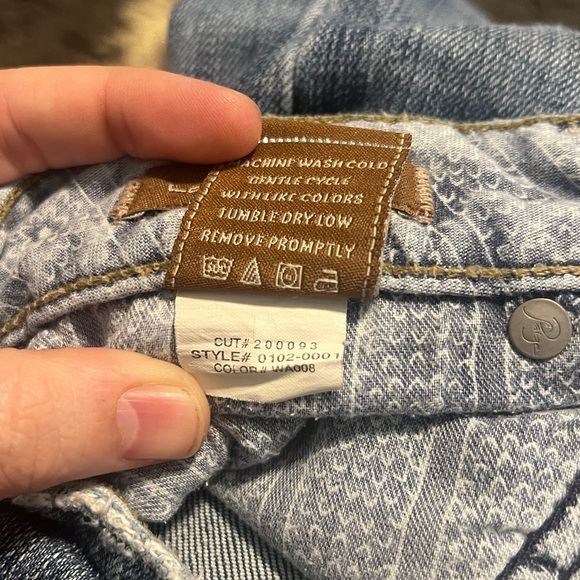 PAIGE Vintage Patchwork Laurel Canyon Bootcut Jean - Picture 8 of 13